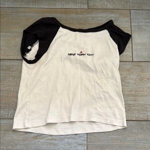 New York City Black and White T-Shirt